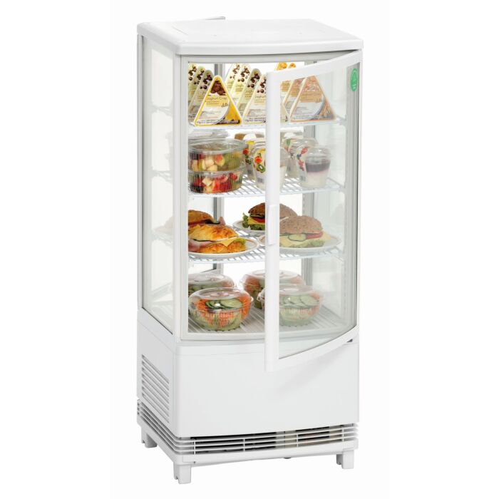 Koelvitrine Bartscher, 3 roosters, mini, 86L, 43(b)x98(h)x44(d), 230V/180W