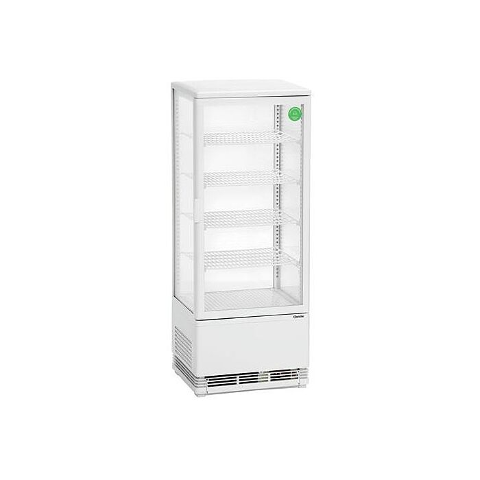 Koelvitrine Bartscher, 4 roosters, mini, 98L, 43(b)x110(h)x38(d), 230V/180W