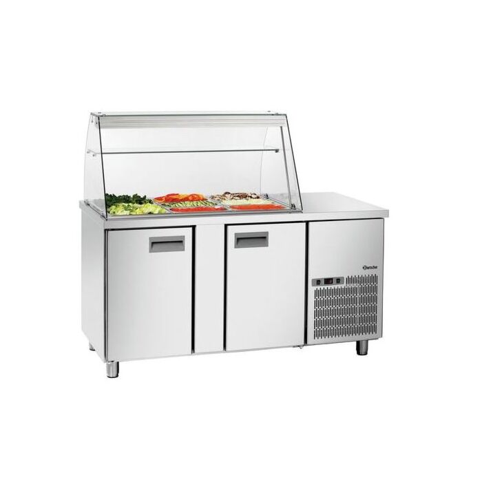 Saladette Bartscher, 3x1/1GN, 154(b)x134(h)x70(d), 230V/350W