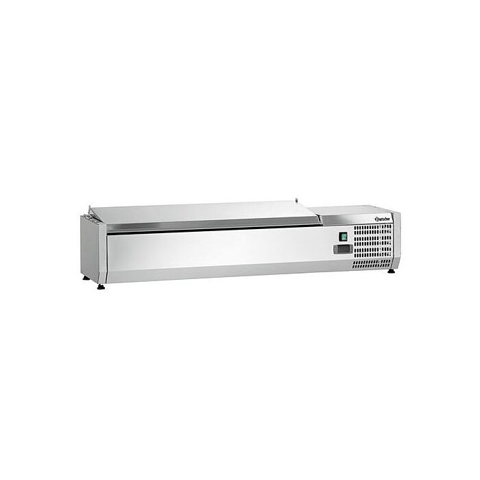 Opzetkoelvitrine Bartscher, 5x1/4GN, 120 cm(b), 230V/166W