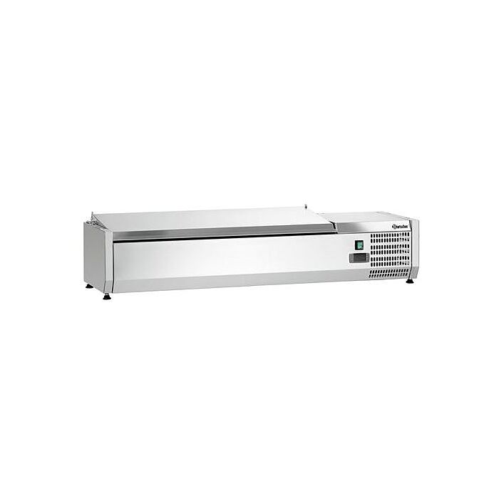 Opzetkoelvitrine Bartscher, 3x1/3GN+1x1/2GN, 120 cm(b), 230V/166W