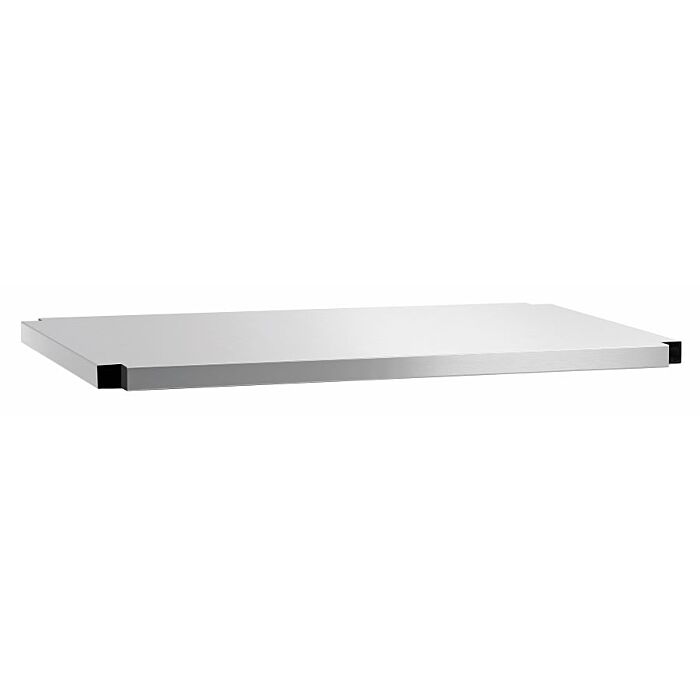 RVS Werktafel Bartscher, onderblad, achteropstand, 160(b)x70(d)x85(h)cm