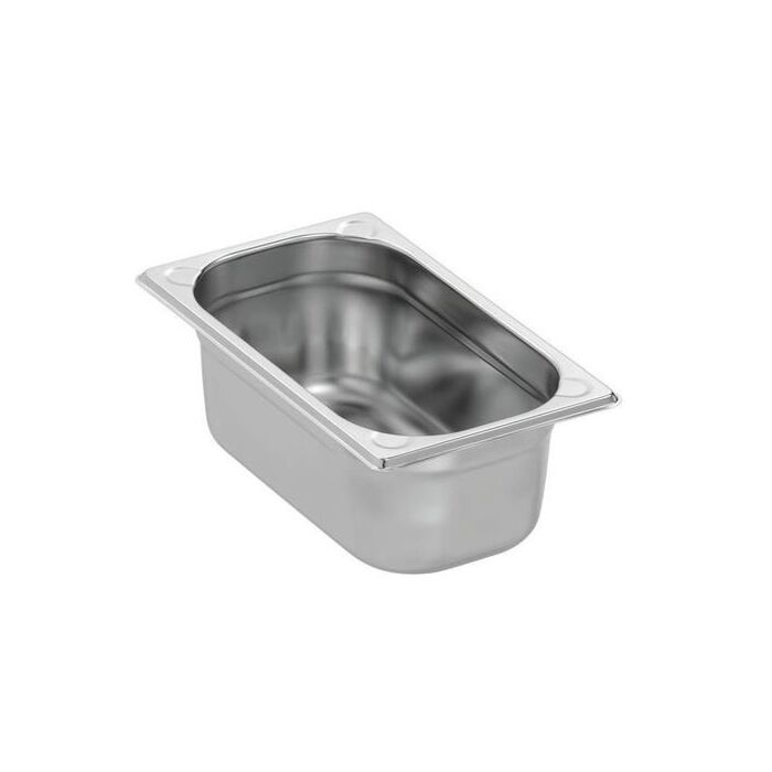 Gastronormbak Bartscher, RVS, 1/4 GN, 100mm diep, Basic Line