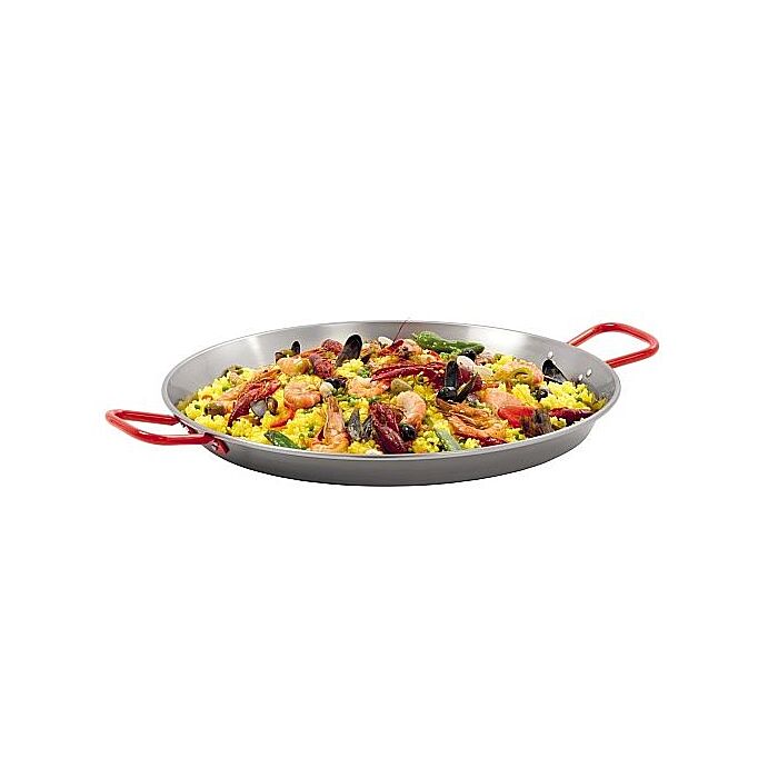 Paellapan Bartscher STP550, 55 cm, gepolijst staal