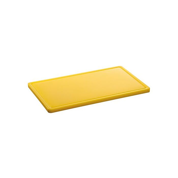 Snijplank PRO Bartscher, 53x32,5x2,5(H)cm, GN1/1, geel