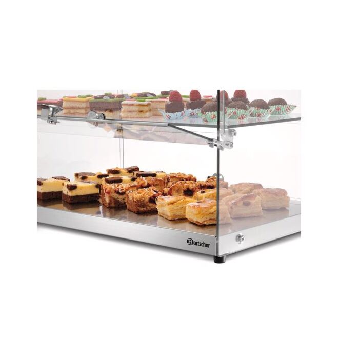 Buffetvitrine 5400 2E-K Bartscher, 62x45x43,5(h)cm