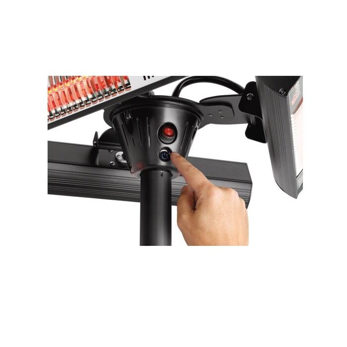 Warmtestraler ST3000 3-E360 Bartscher, 73,5x73,5x29(h)cm, 230V/3000W