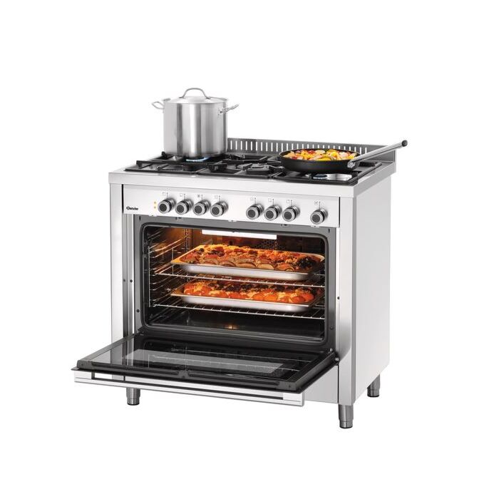 Gasfornuis BGH 600-520 Bartscher, 95x71x104(h)cm