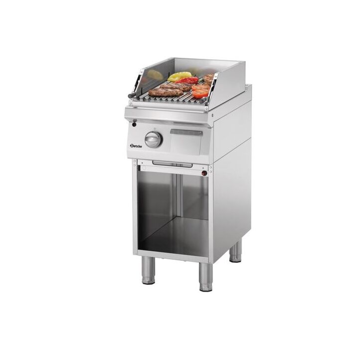 Lavasteengrill, Gas, B400 OO Bartscher, 51x81x113(h)cm