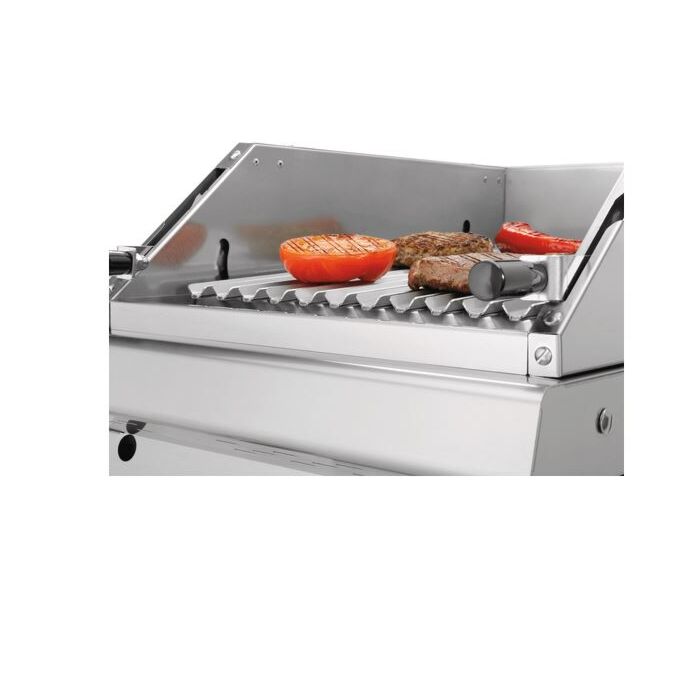 Lavasteengrill, Gas, B400 OO Bartscher, 51x81x113(h)cm