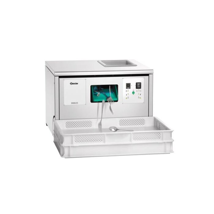 Bestekpoleermachine 3000/25 Bartscher, 58x56x42(h)cm, 230V/560W