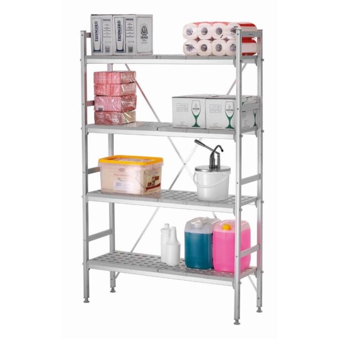 Stellingsysteem kit 4, B1070, 38,5(b)x20,5(d)x198(h)cm