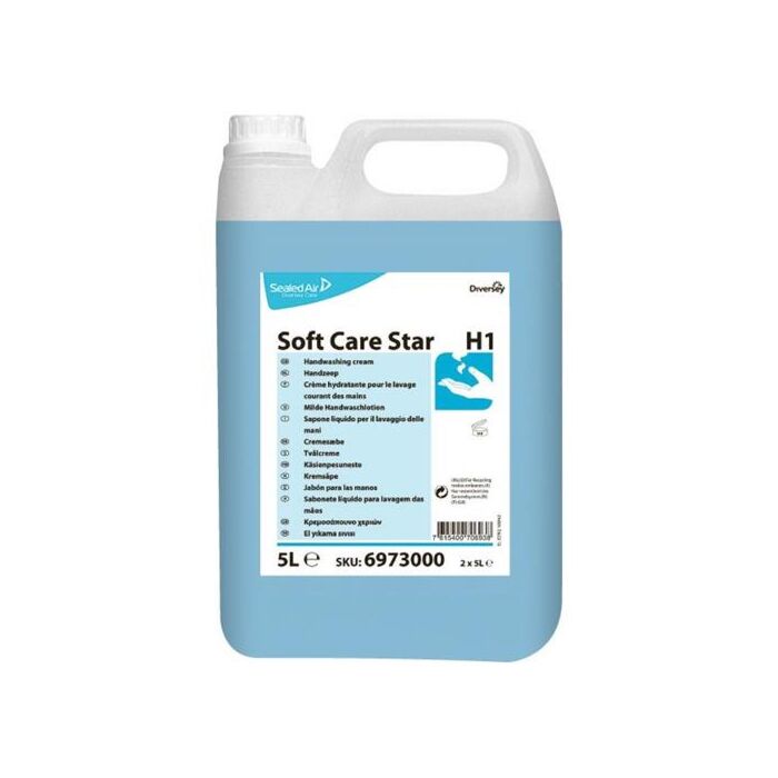 Handreiniger Soft Care star 5ltr, 2x5 liter