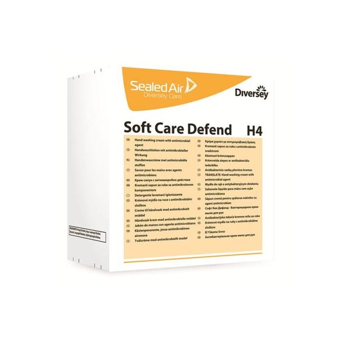 Handzeep Soft Care Defend H4 800ml, 6 flacons