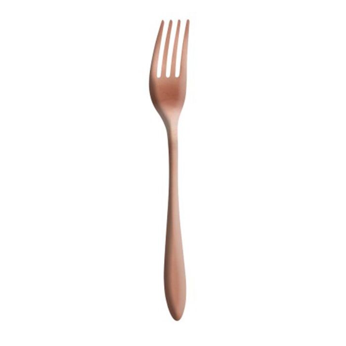 Gioia Matt Bronze 18/10 dessertvork 17,5 cm, doos van 12 stuks