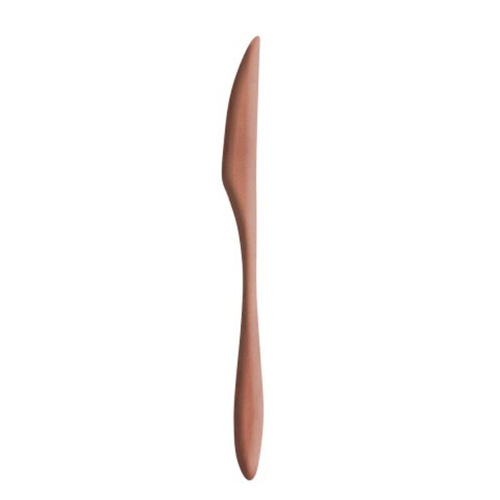 Gioia Matt Bronze 18/10 dessertmes 19,8 cm, doos van 12 stuks