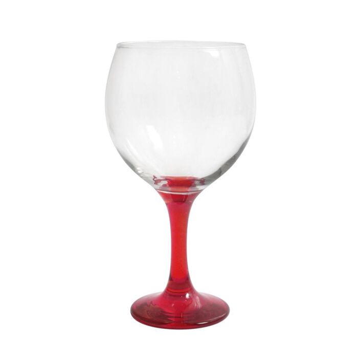 Gin & Tonic glas rood 645 ml, doos van 6 stuks