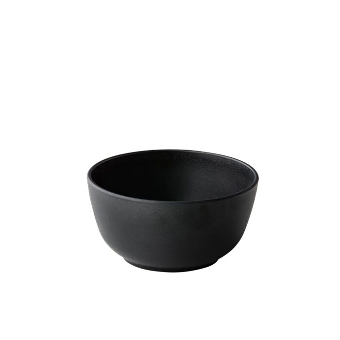 Kom zwart rond 11,3 hoog 5,5 cm, doos van 6 stuks
