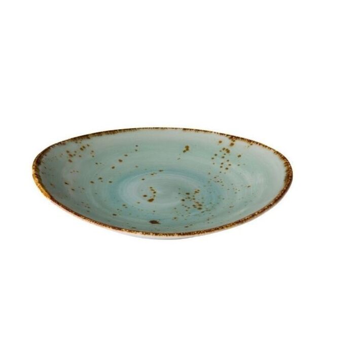 Ovaal bord reactive blue 17,1 x 14,8 cm, doos van 6 stuks