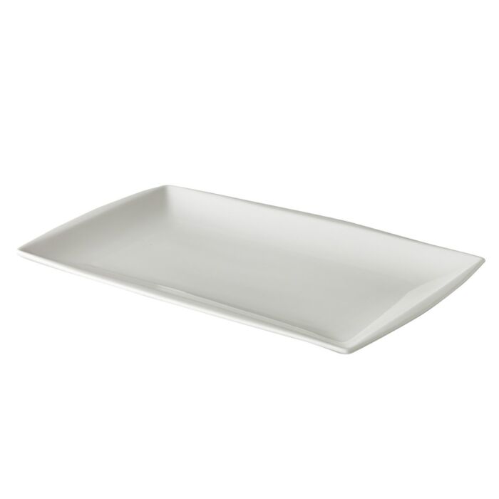 QFC rechthoekig bord 25,5 x 17,2 cm, doos van 3 stuks