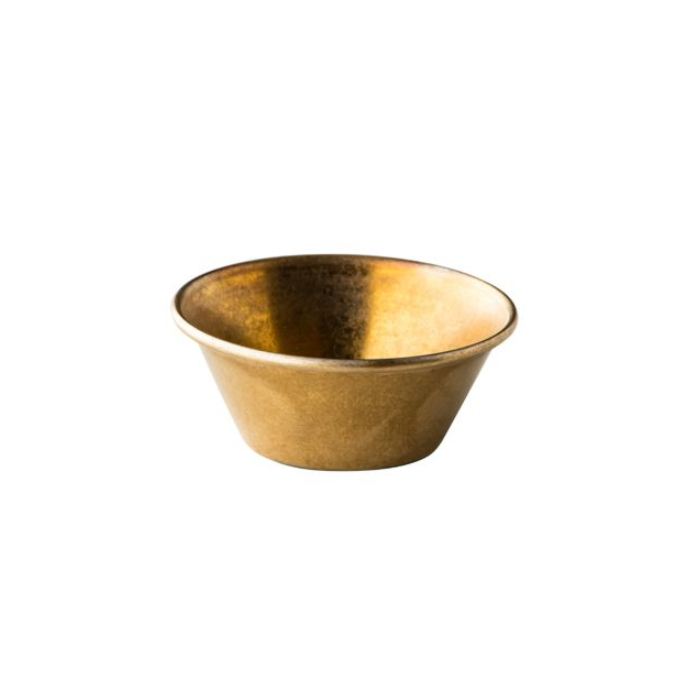 RVS Ramekin goud Ø6,2cm 50 ml, doos van 12 stuks