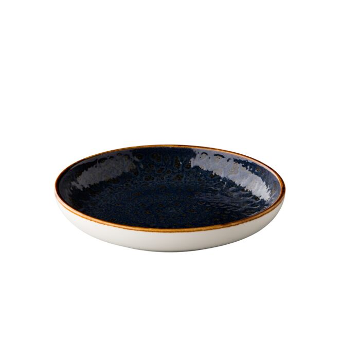 Jersey diep rond bord blauw 26,5 cm, doos van 12 stuks