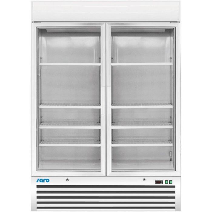 Vriezer Saro, Glasdeuren, 920L, 137(b)x199(h)x72(d), 230V/1000W