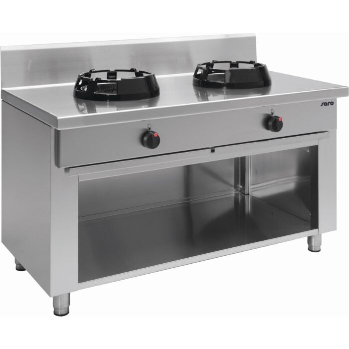 Wokfornuis Saro, gas, 140(b)x85(h)x70(d)cm, 28kW