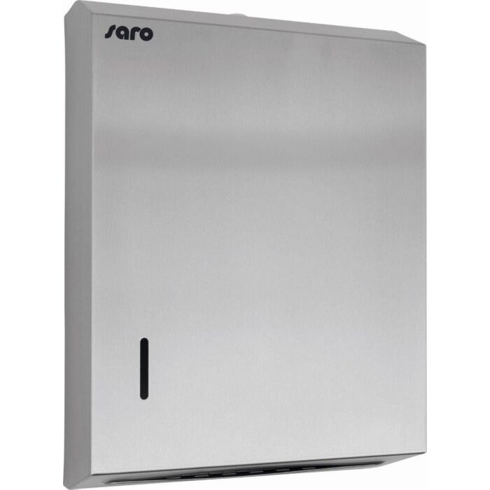 Papier dispenser Saro, 28x10x38cm, afsluitbaar met slot