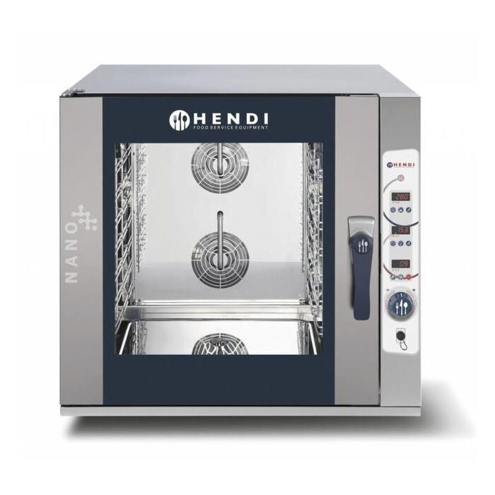 Hetelucht Stoomoven Digitaal, Nano, 7 x 1/1 GN, 920x834x(H)859mm Hendi