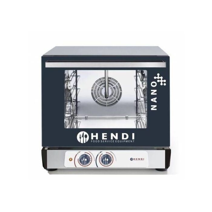 Heteluchtoven Analoog, Nano, 4x 450x340mm, 560x595x(H)530mm Hendi
