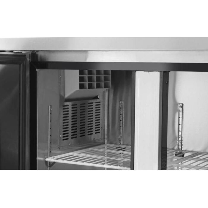 Koelwerkbank 2 Deurs, Kitchen Line, 1200x600x(H)850mm Hendi