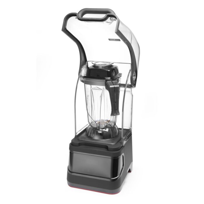 Hendi Digitale blender met geluiddempende kap, 2,5L, Zwart, 25,8(b)x25,2(d)x54,7(h)cm, 230695