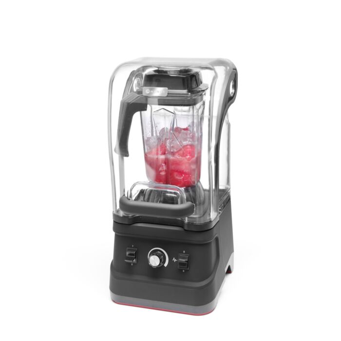 Hendi Blender met geluiddempende kap, 2,5L, Zwart, 25,8(b)x25,2(d)x54,7(h)cm, 230688