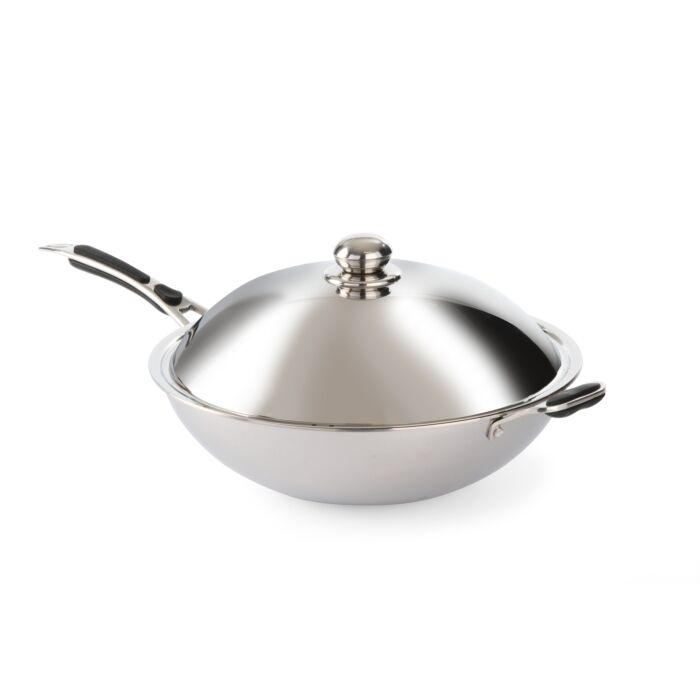 Hendi Wokpan, RVS, 36øx18(h)cm, 239773