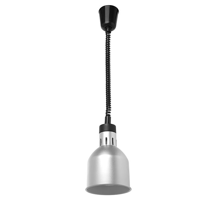 Hendi Warmtelamp verstelbaar cilindrisch, Aluminium, Zilver, 17,5øx25(h)cm, 273883