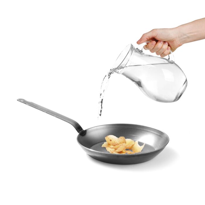 Hendi Koekenpan, Plaatstaal, Zilver, 32,5(b)x62(d)x5(h)cm, 628621