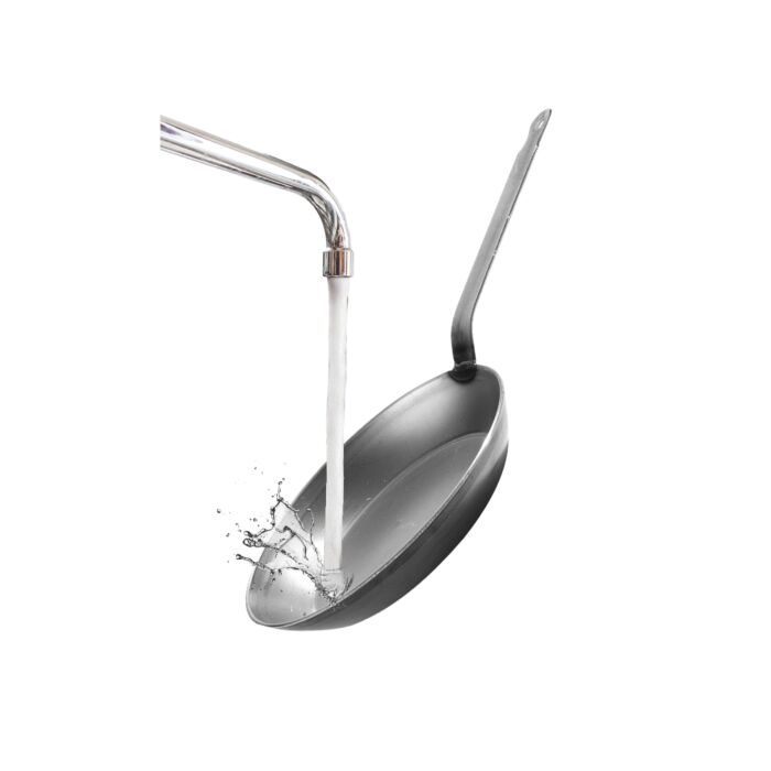 Hendi Koekenpan, Plaatstaal, Zilver, 32,5(b)x62(d)x5(h)cm, 628621