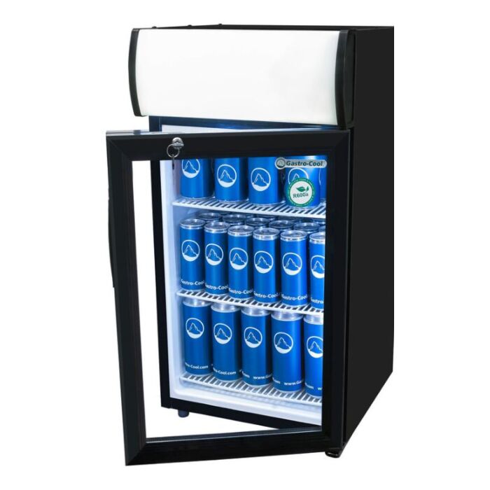 Minibar Gastro-cool, DC80 80L, 46,5(B)x 47(D)x 93,5(H), 230V/1kW