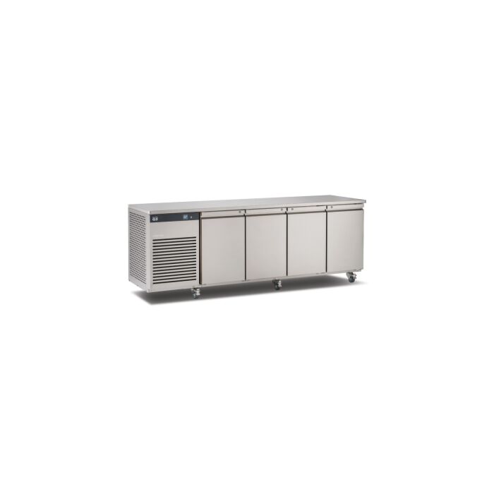 EcoPro G2 1/4 vrieswerkbank, rvs 304 uit- en inwendig, 232(b)x70(d)x86,5(h)cm, 230V/550W