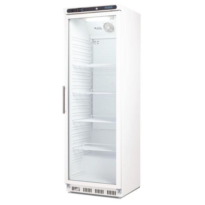 Koelkast Polar, display koeling, 400L, 60(b)x185(h)x60(d), 230V/185W