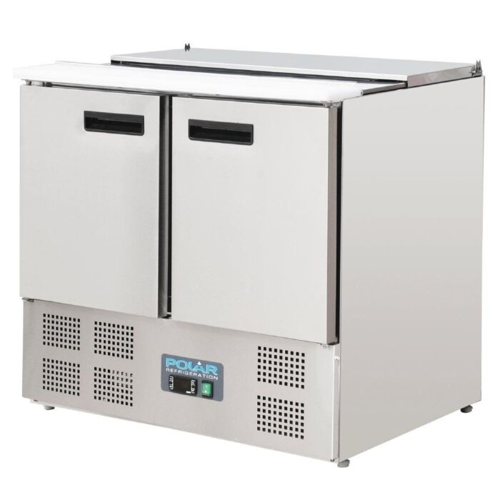 Saladette Polar, RVS, 2x1/1GN+3x1/6GN, 90(b)x89(h)x70(d), 230V/200W