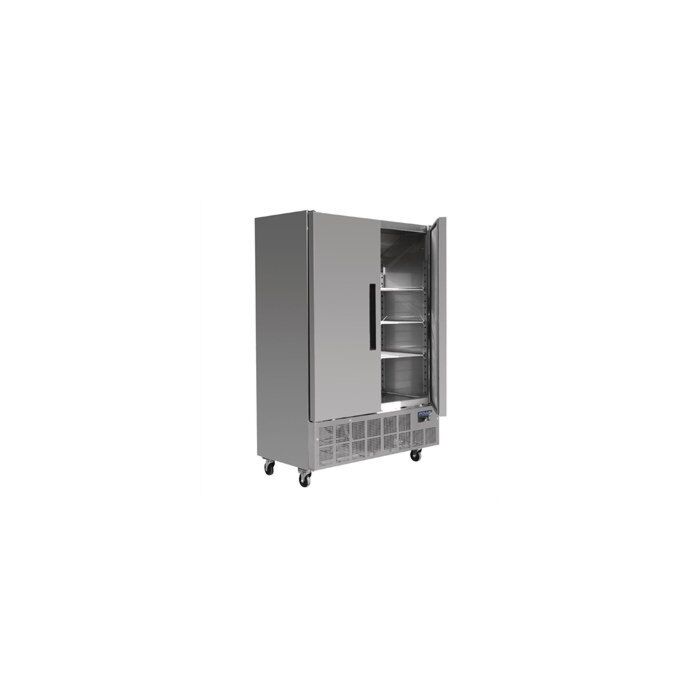 Koelkast Polar, Slimline RVS koeling, 960L, 134(b)x201(h)x71(d), 230V/800W