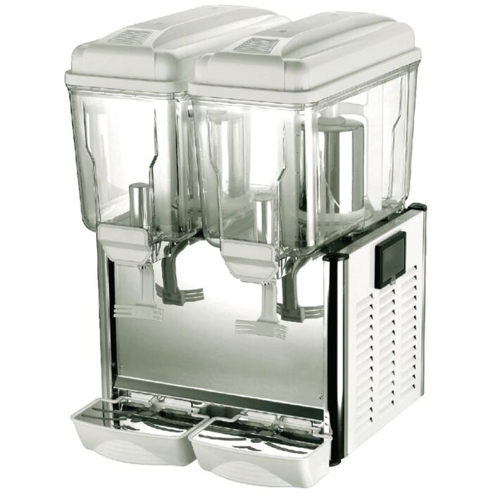 Polar G-serie koude drank dispenser dubbel 2x 12L, 63,5(h) x 42(b) x 45(d)cm, 230V, Aansluitwaarde: 230V