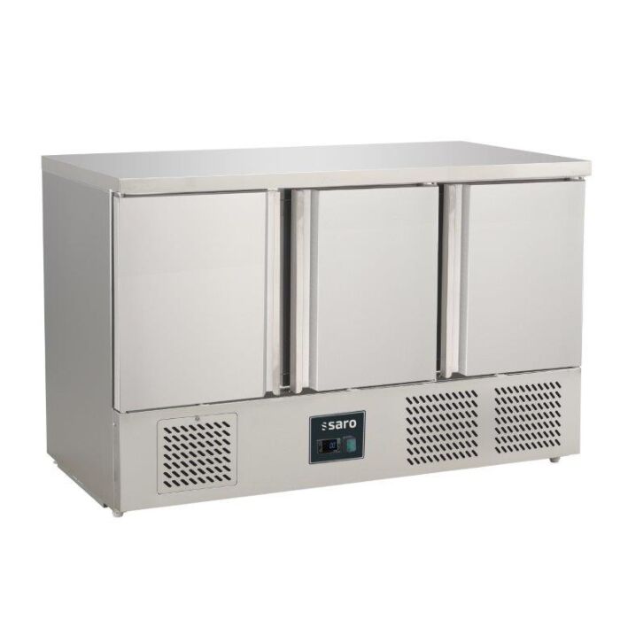SARO Koelwerkbank, 3 Deuren, Model S903 S/S TOP PRO