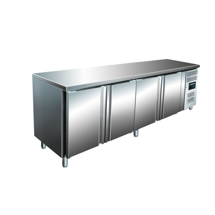 SARO koelwerkbank, 4 deuren, SNACK 4100 TN