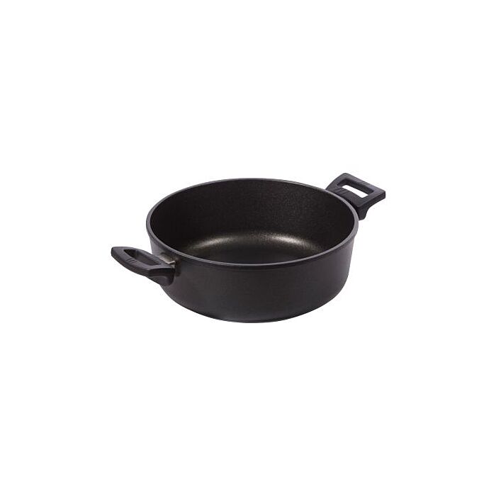 Eurolux Premium Braadpannenset Ø 32 cm, ongeveer 10 cm hoog, 5,5 L, inclusief glazen deksel