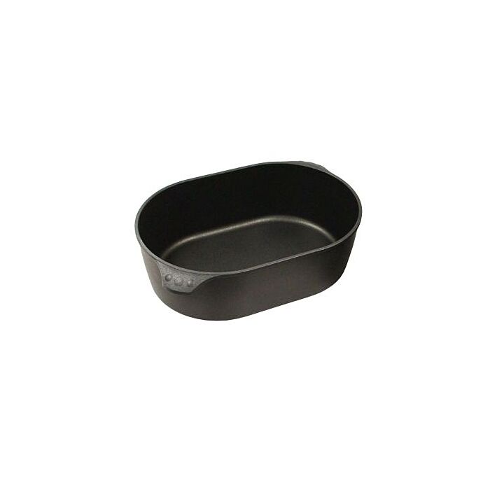 Eurolux Premium Gietijzeren Braadslede Set, ongeveer 40 x 27 cm