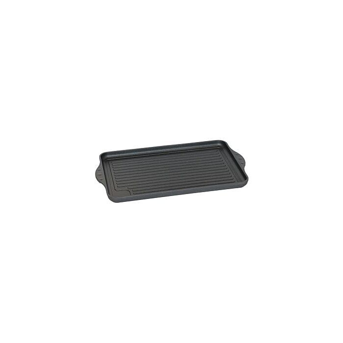 Eurolux Premium Grillplaat 43 x 28 x 2,5 cm, geribbeld