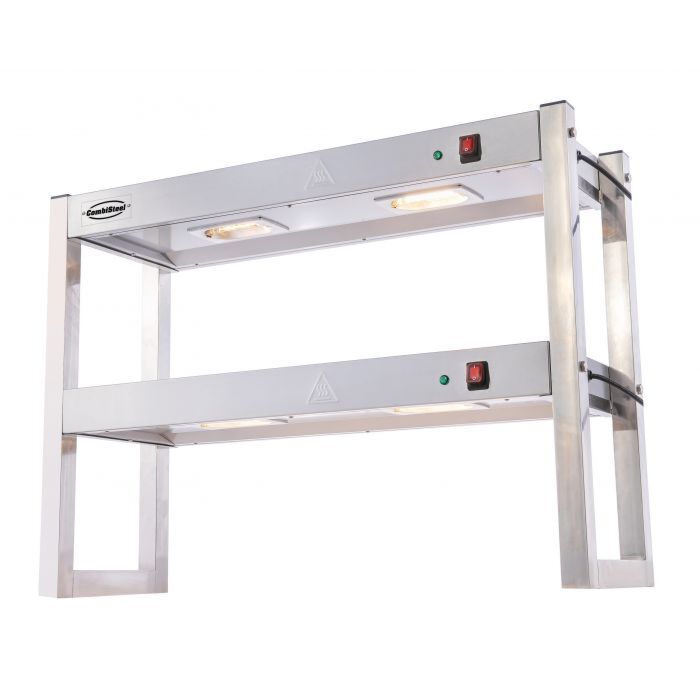 ETAGERE HALOGEEN VERWARMD 2 NIVEAUS 900 DEMONTABEL